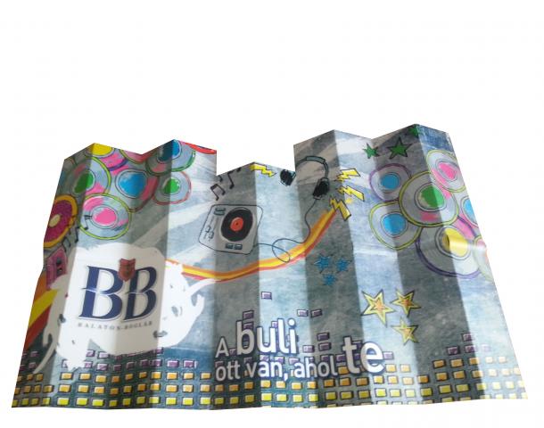 Autós napellenző papírból