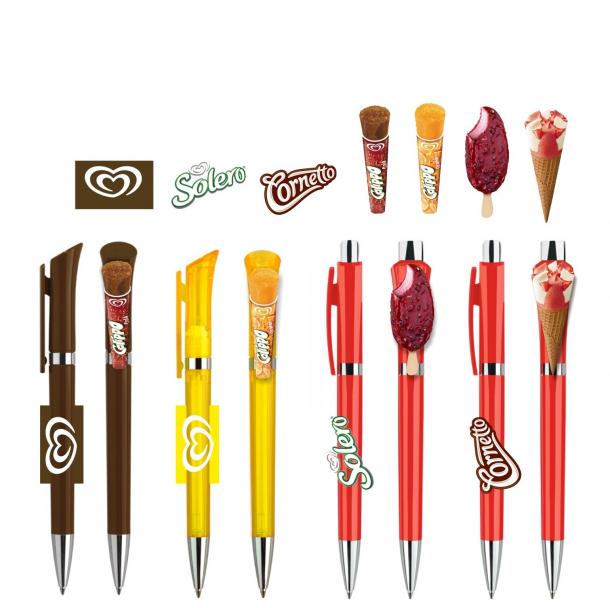 Golyóstoll egyedi csíptetővel